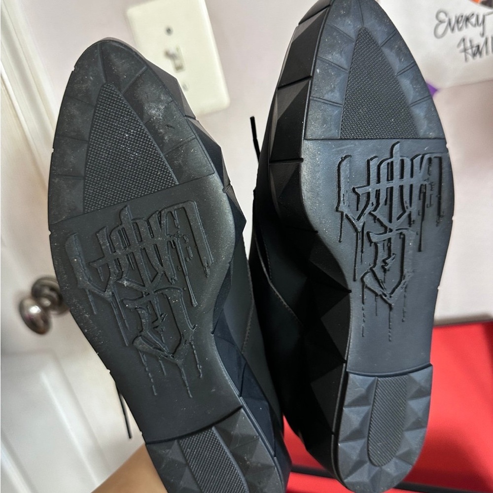 Kat Von D shoes Bauhaus Creeper VON D SHOES rubber black - Picture 6 of 11